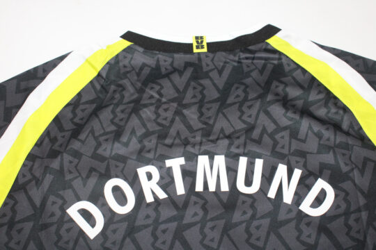 Shirt Collar Back - Borussia Dortmund 1995-1996 Away Long-Sleeve Jersey
