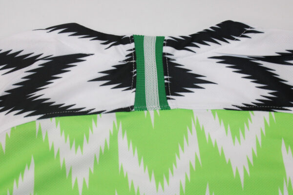 Shirt Collar Back - Nigeria 2018 Home Short-Sleeve Jersey