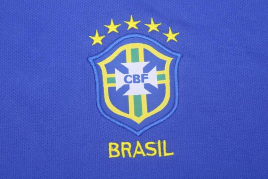 Brazil Emblem - Brazil 2004-2006 Away Short-Sleeve Jersey