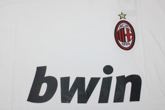 Shirt Front Closeup, AC Milan 2009-2010 Away Short-Sleeve Jersey