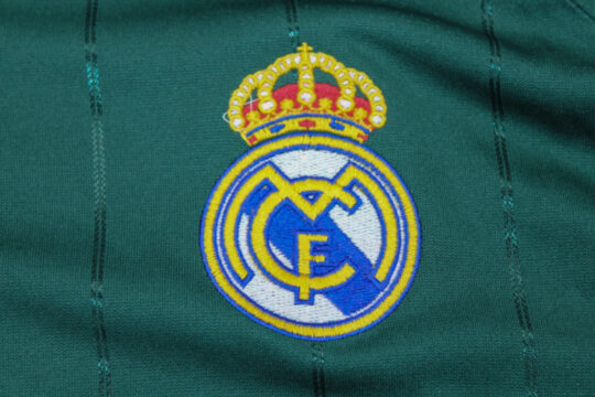 Shirt Real Madrid Logo - Real Madrid2012-2013 Third Green Short-Sleeve Kit