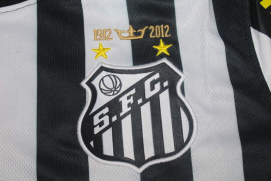 Shirt Santos Emblem, Santos 2012 Away Short-Sleeve Jersey