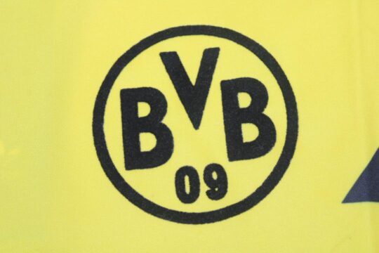 Dortmund Emblem - Borussia Dortmund 1988-1989 Cups Version Short-Sleeve Jersey