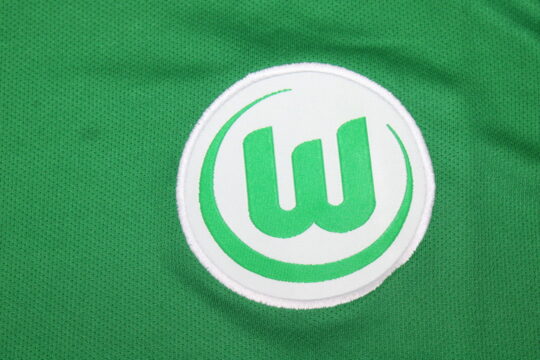 Shirt Wolfsburg Logo, Wolfsburg 2008-2009 Home Short-Sleeve Jersey