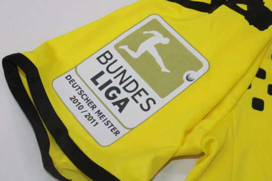 Bundesliga Winners Patch - Borussia Dortmund 2011-2012 Home Short-Sleeve Jersey