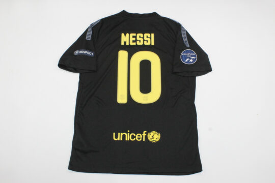 Messi Nameset - Barcelona 2011-2012 Away Short-Sleeve Jersey