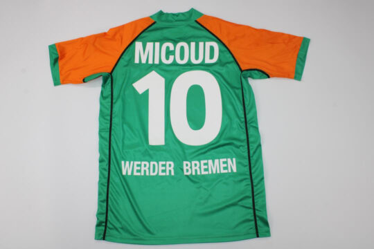 Micoud Nameset - Werder Bremen 2003-2004 Home Short-Sleeve Jersey