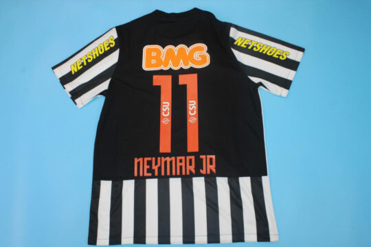 Neymar Nameset, Santos 2012 Away Short-Sleeve Jersey