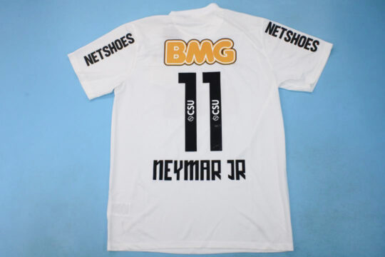 Neymar Nameset, Santos 2012 Home Short-Sleeve Jersey