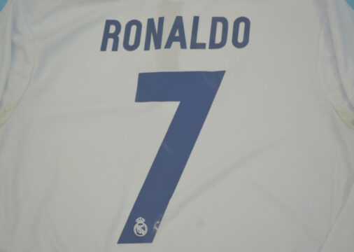 Ronaldo Nameset - Real Madrid 2016-2017 Home Long-Sleeve Jersey