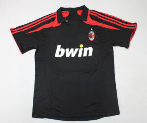 Shirt Front, AC Milan 2007-2008 Home Short-Sleeve