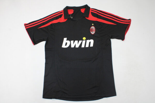 Shirt Front, AC Milan 2007-2008 Home Short-Sleeve