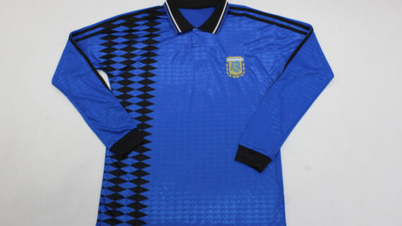 Shirt Front, Argentina 1994 Away Long-Sleeve Jersey