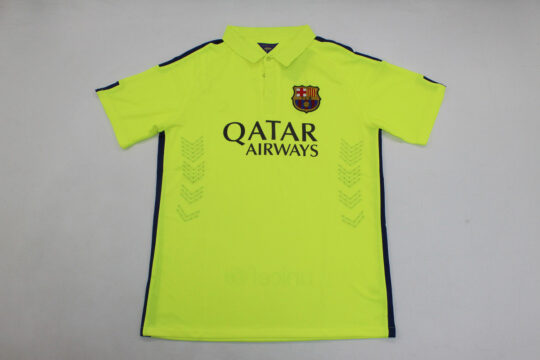 Shirt Front, Barcelona 2014-2015 Third Short-Sleeve Jersey