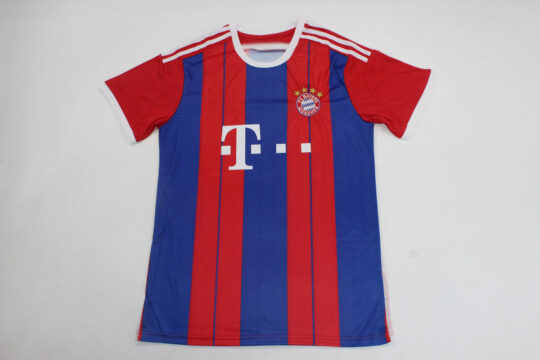 Shirt Front - Bayern Munich 2014-2015 Home Short-Sleeve Kit