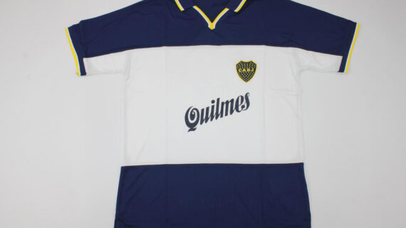 Shirt Front, Boca Juniors 1998-1999 Home Short-Sleeve
