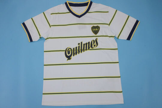 Shirt Front, Boca Juniors 1998-1999 Third Cups Short-Sleeve Jersey