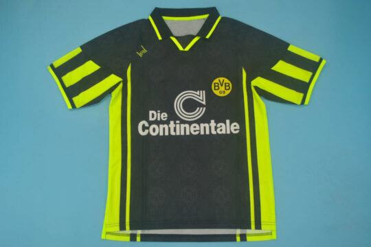 Shirt Front, Borussia Dortmund 1996-1997 Away Short-Sleeve Kit