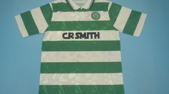 Shirt Front, Celtic Glasgow 1989-1991 Home Short-Sleeve