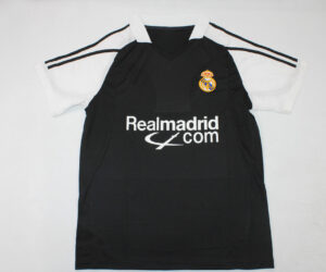 Shirt Front - Real Madrid 2001-2002 Away Short-Sleeve Jersey