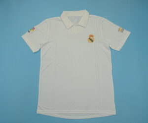 Shirt Front - Real Madrid 2001-2002 Home Short-Sleeve Jersey