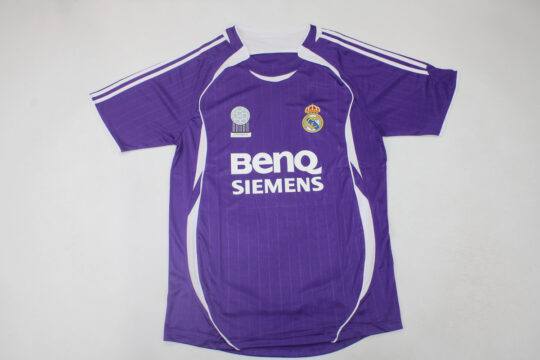 Shirt Front, Real Madrid 2006-2007 Third Short-Sleeve Jersey