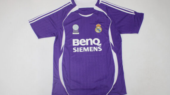 Shirt Front, Real Madrid 2006-2007 Third Short-Sleeve Jersey