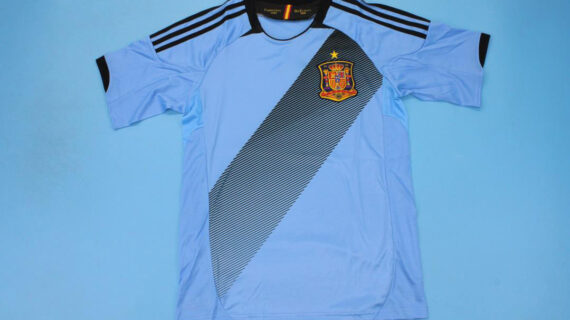 Shirt Front, Spain 2012 Away Short-Sleeve Jersey
