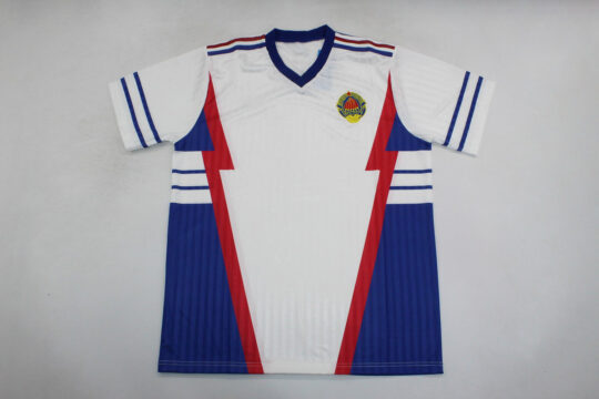 Shirt Front, Yugoslavia 1990 Away Short-Sleeve Jersey