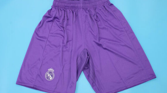 Shorts Front - Real Madrid 2016-2017 Away Shorts