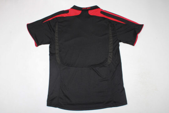 Shirt Back Blank, AC Milan 2007-2008 Home Short-Sleeve