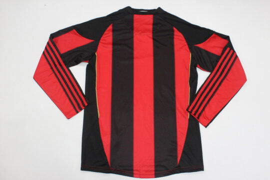 Shirt Back Blank - AC Milan 2010-2011 Home Short-Sleeve Jersey