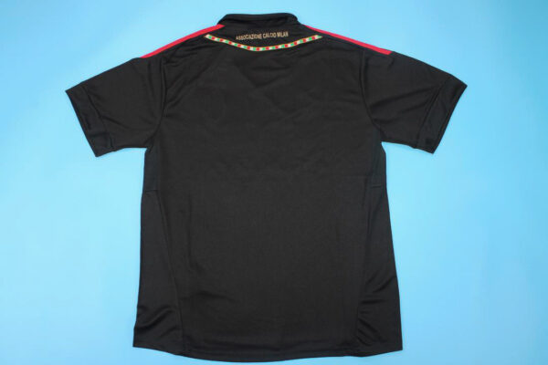 Shirt Back Blank, AC Milan 2011-2012 Away Short-Sleeve