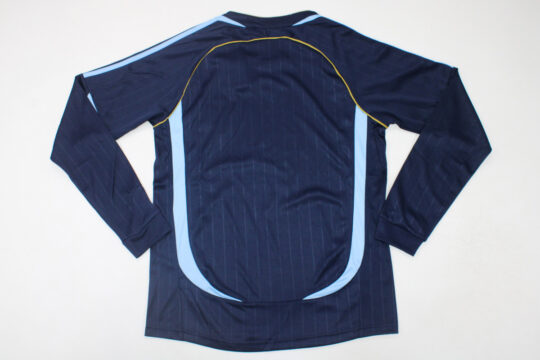 Shirt Back Blank, Argentina 2006 World Cup Away Long-Sleeve Jersey