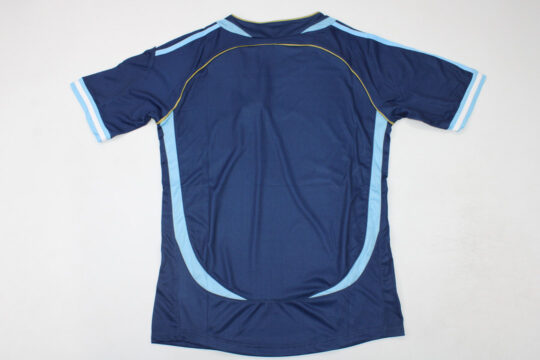 Shirt Back Blank, Argentina 2006 World Cup Away Short-Sleeve Jersey