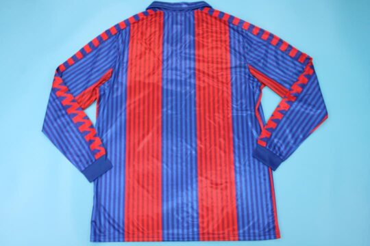 Shirt Back Blank, Barcelona 1991-1992 Home Long-Sleeve Jersey