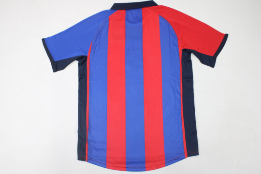 Shirt Back Blank, Barcelona 2001-2002 Home Short-Sleeve