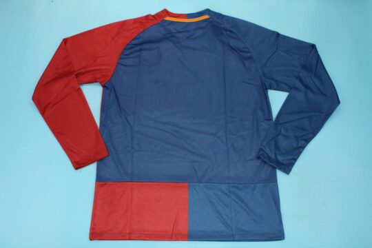 Shirt Back Blank, Barcelona 2008-2009 European Cup Final Long-Sleeve Jersey