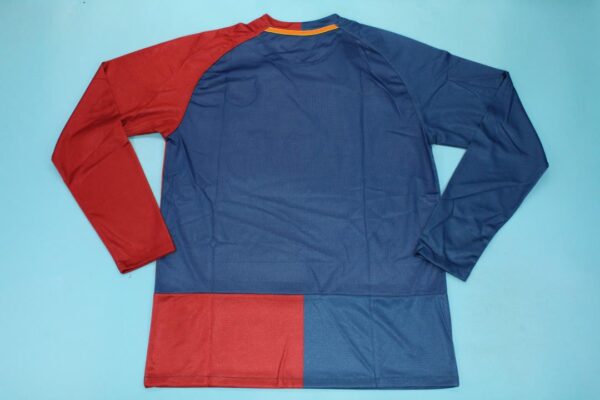 Shirt Back Blank, Barcelona 2008-2009 European Cup Final Long-Sleeve Jersey