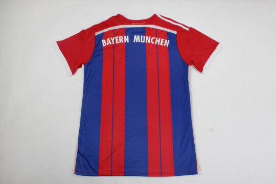 Shirt Back Blank - Bayern Munich 2014-2015 Home Short-Sleeve Kit