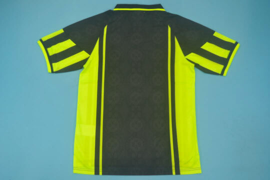 Shirt Back Blank, Borussia Dortmund 1996-1997 Away Short-Sleeve Kit