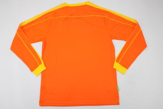 Shirt Back Blank, Brazil 1998 Away Goalkeeper Long-Sleeve Kit