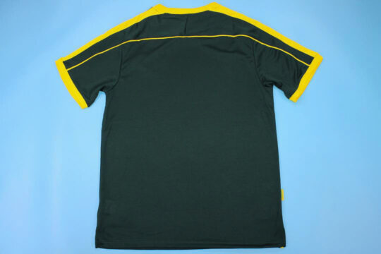 Shirt Back Blank, Brazil 1998 Home Goalkeeper Short-Sleeve Kit