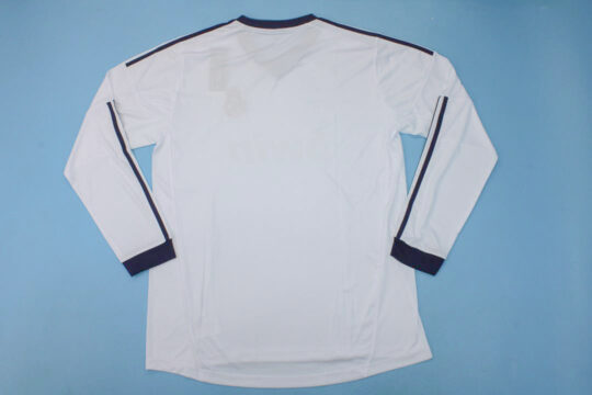 Shirt Back Blank, Real Madrid 2012-2013 Home Long-Sleeve Jersey