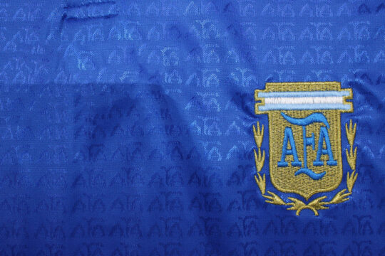 Shirt Argentina Emblem, Argentina 1994 Away Long-Sleeve Jersey