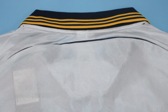 Shirt Collar Back - Real Madrid 1998-2000 Home Long-Sleeve Jersey