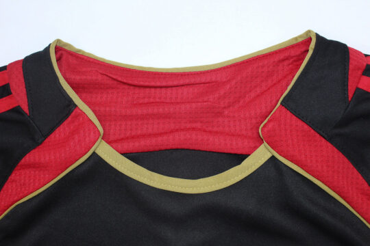 Shirt Collar Front, AC Milan 2006-2007 Third Long-Sleeve Jersey