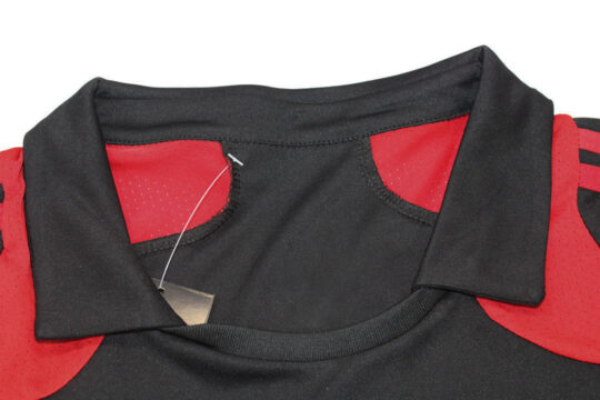 Shirt Collar Front, AC Milan 2007-2008 Home Short-Sleeve