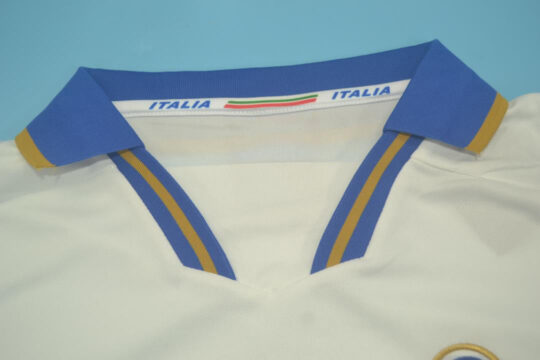 Shirt Collar Front, Italy 1996-1998 Away Short-Sleeve Jersey