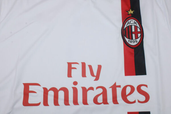 Shirt Front Closeup, AC Milan 2011-2012 Away Short-Sleeve
